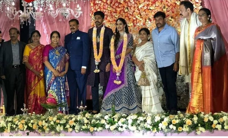 nihaarika and chaithanya engagement ceremony photos