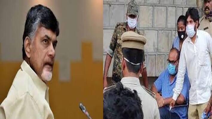 tdp leader atchannaidu tested corona positive...chandrababu reacts tdp leader atchannaidu tested corona positive...chandrababu reacts