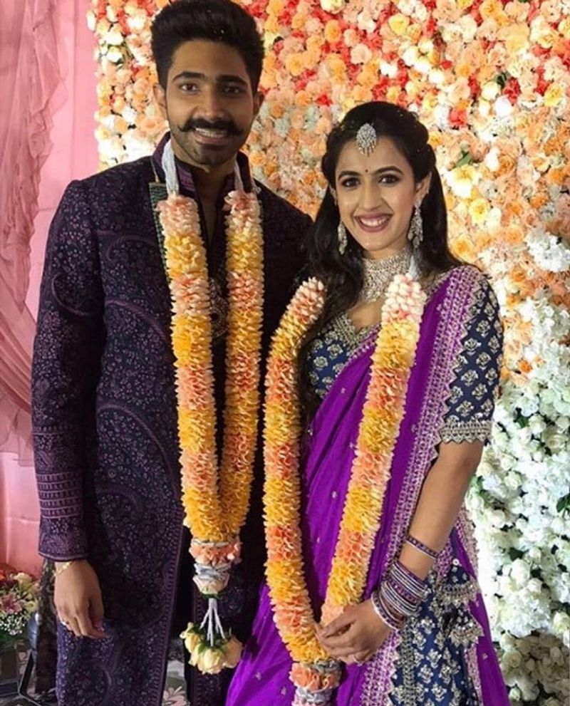 nihaarika and chaithanya engagement ceremony photos