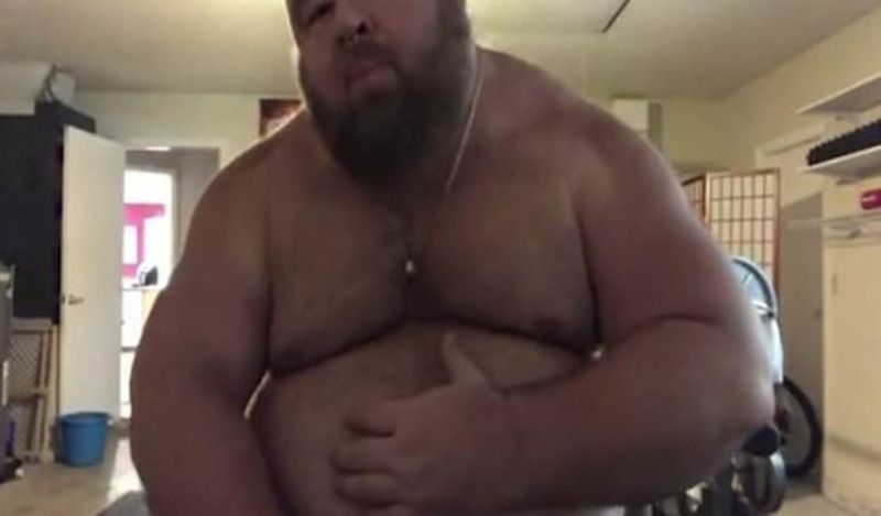 erotic weight gainer looks heavily pregnant shares kinky photos of tummy becoming internet sensation kph