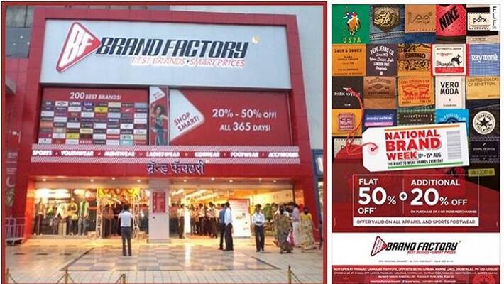 Brand Factory celebrates Independence Day Sale with flat 50% off on apparals Brand Factory celebrates Independence Day Sale with flat 50% off on apparals