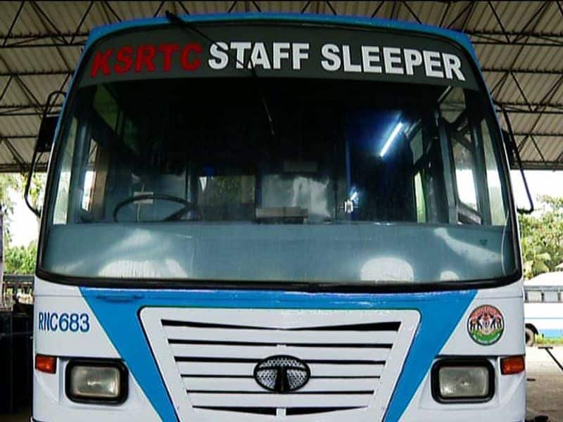 ksrtc ac sleeper bus for employees