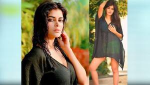 300px x 171px - Sizzling picture of Tollywood actress Madhumita Sarkar wearing black  chiffon saree goes viral on Instagram