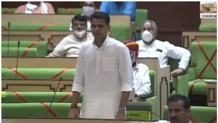 rajasthan sachin Pilot Intresting Comment About His Seating In Assembly rajasthan sachin Pilot Intresting Comment About His Seating In Assembly