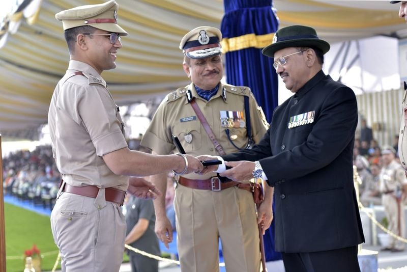 35 year old CRPF Naresh Kumar received 7th PMG force gets 55 awards this year KPP