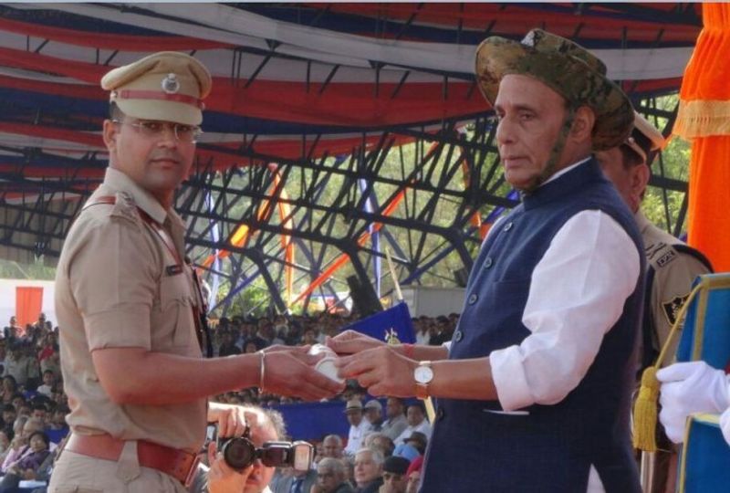 35 year old CRPF Naresh Kumar received 7th PMG force gets 55 awards this year KPP