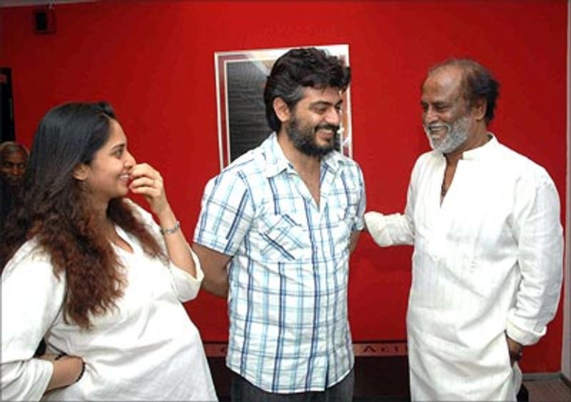 Thala Ajith Spoke with Super star Rajinikanth in phone?