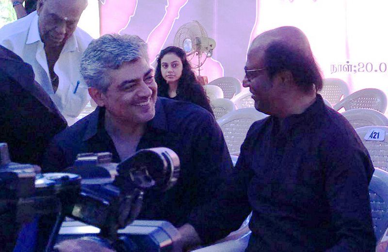 Thala Ajith Spoke with Super star Rajinikanth in phone?