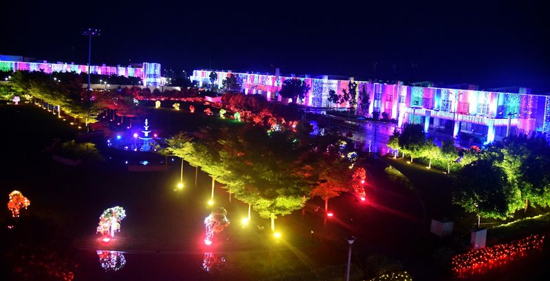 independence day special... ap secretariate, rajbhavan ready