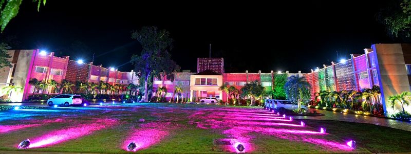 independence day special... ap secretariate, rajbhavan ready