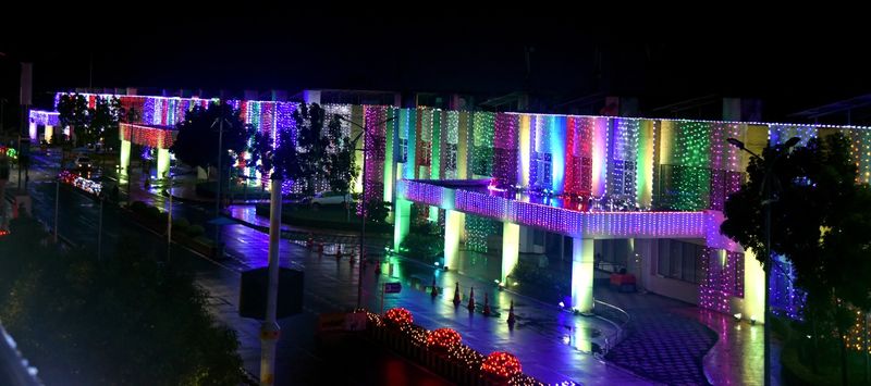 independence day special... ap secretariate, rajbhavan ready