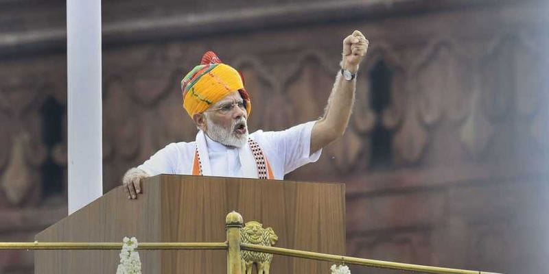 Independence day the dress sense of pm modi always remain attraction KPP