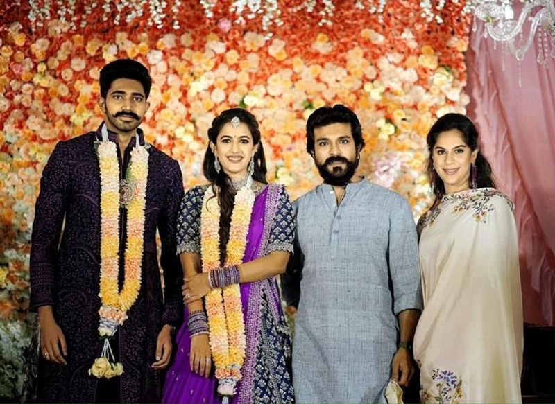 Mega Daughter Niharika Konidela Engagement Photos