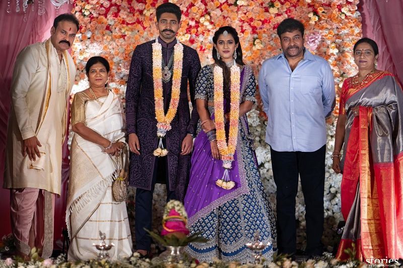 Mega Daughter Niharika Konidela Engagement Photos