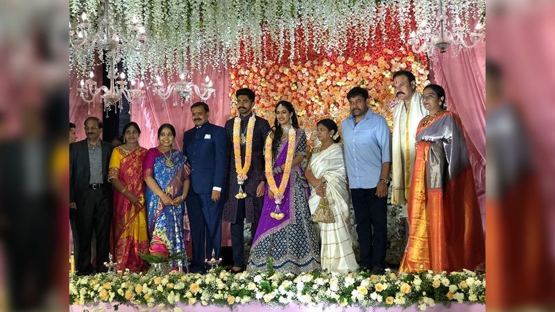 Mega Daughter Niharika Konidela Engagement Photos
