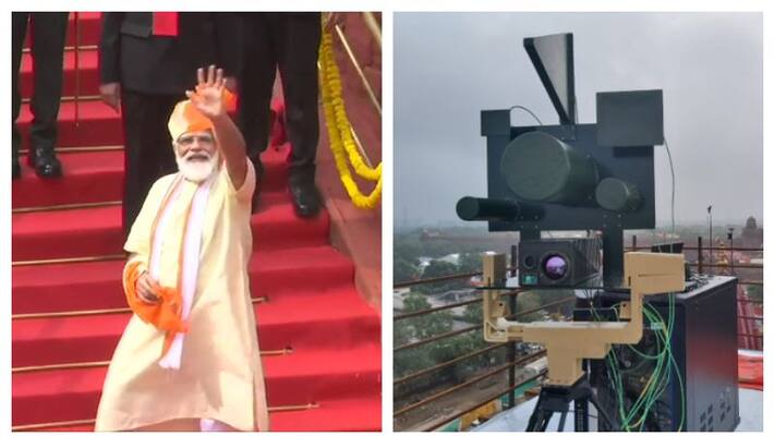 Anti drone system guarded Red Fort when PM Narendra Modi delivered his Independence Day speech BSS Anti drone system guarded Red Fort when PM Narendra Modi delivered his Independence Day speech BSS