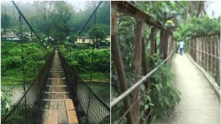 flood destroying beauty of munnar hanging bridge to pettimudi flood destroying beauty of munnar hanging bridge to pettimudi