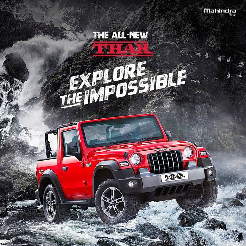 New Generation 2020 Mahindra thar Unveiled on 74th Independence day