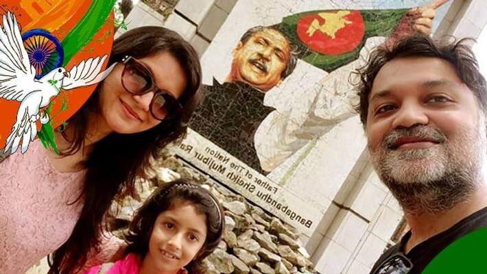 after 5 months Srijit Mukherji and Mithila meet together on 74th independence day BRd after 5 months Srijit Mukherji and Mithila meet together on 74th independence day BRd