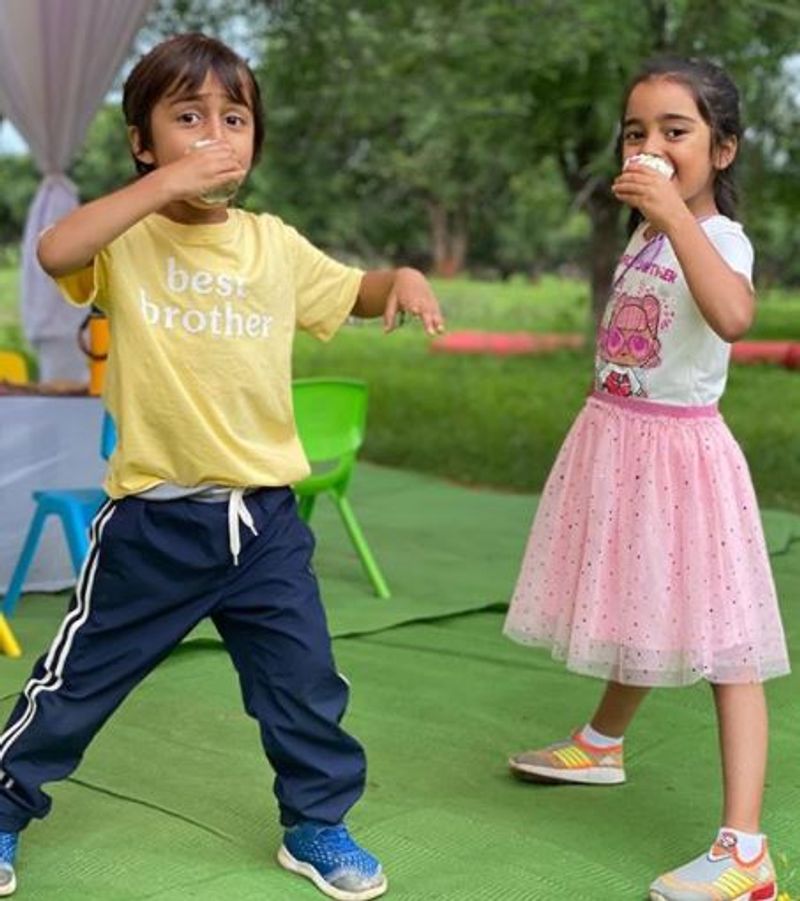 actress genelia deshmukh son and daughter cute photo gallery