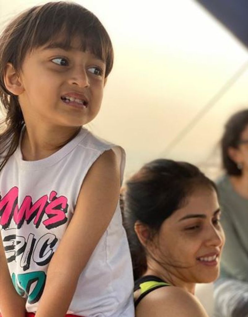 actress genelia deshmukh son and daughter cute photo gallery