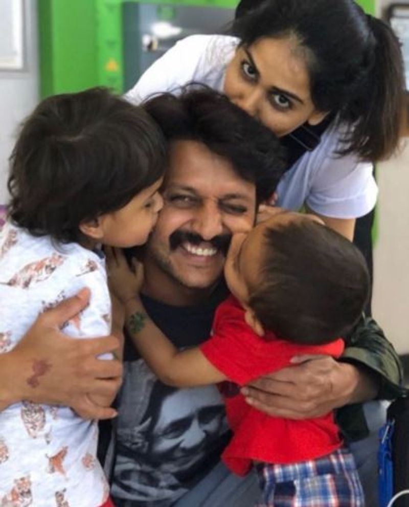 actress genelia deshmukh son and daughter cute photo gallery
