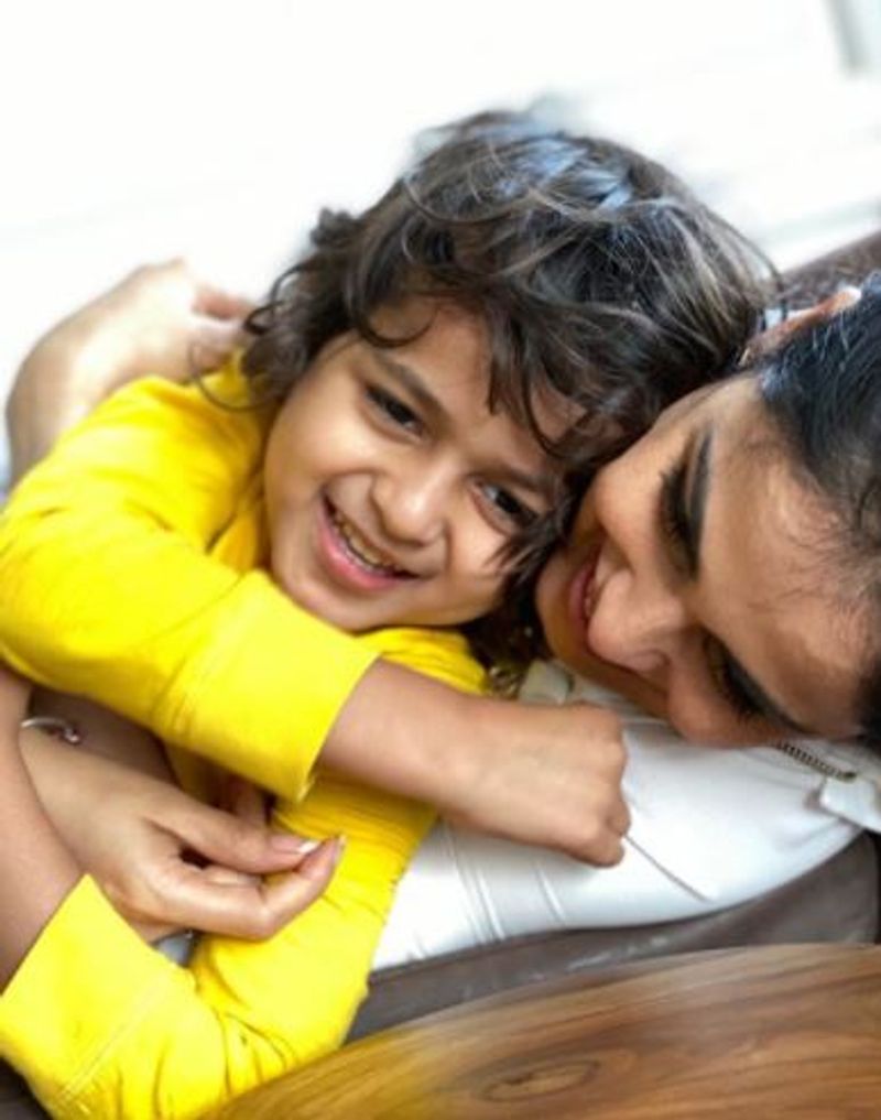 actress genelia deshmukh son and daughter cute photo gallery