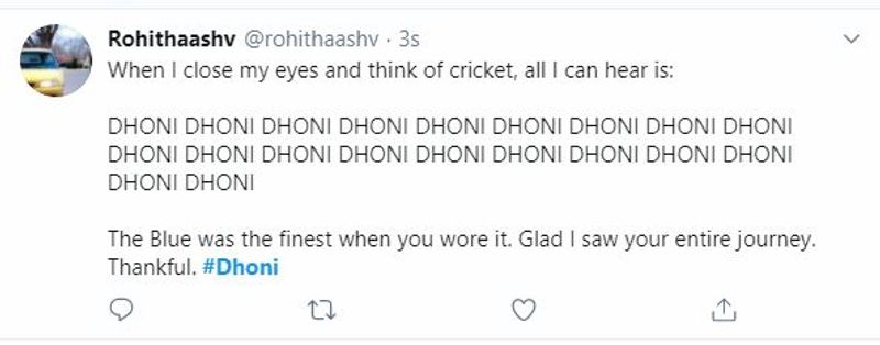 Mahendra Singh Dhoni retirement people wrote emotional messages on social media kpn