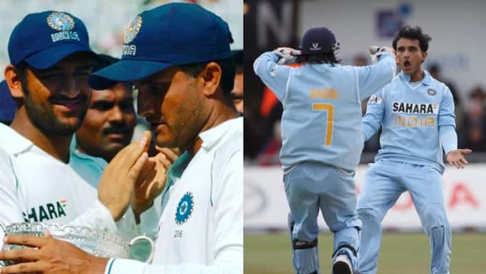 The most viral reaction of Sourav Ganguly on MS Dhoni retirement spb The most viral reaction of Sourav Ganguly on MS Dhoni retirement spb