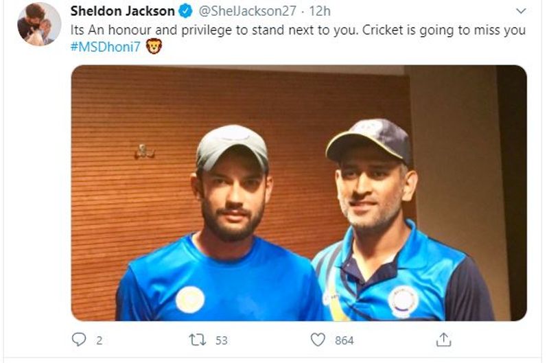 If Cricket had not been kind to me, I Would have been selling Panipuri on the roads, Says Sheldon Jackson