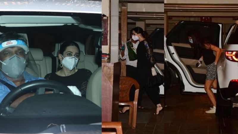 saif ali khan birthday karisma kapoor with children spotted outside bollywood actor home at mid night KPJ