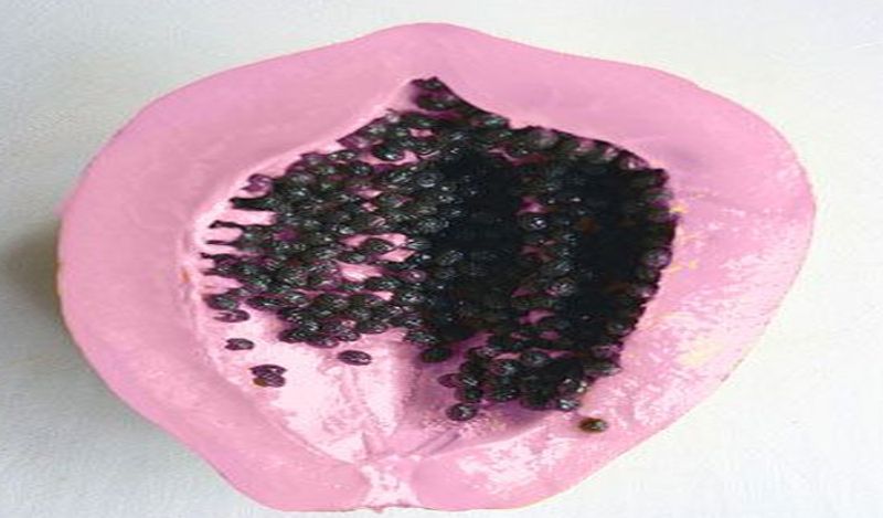 have you ever seen purple papaya photos that is going viral kph