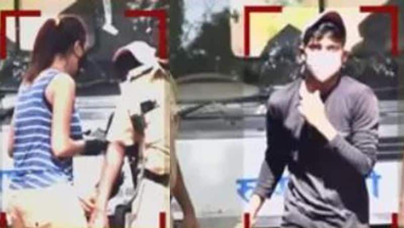 Mystery Woman and Man Seen In Building Compound On The Day Of Sushant Singh Rajput Death KPG