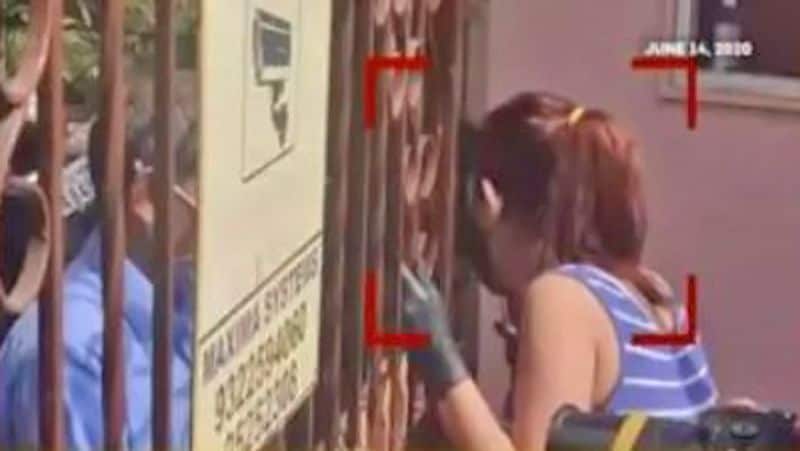 Mystery Woman and Man Seen In Building Compound On The Day Of Sushant Singh Rajput Death KPG
