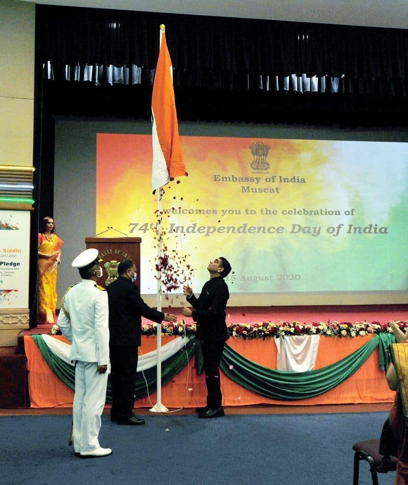 indian expats in oman celebrated independence day