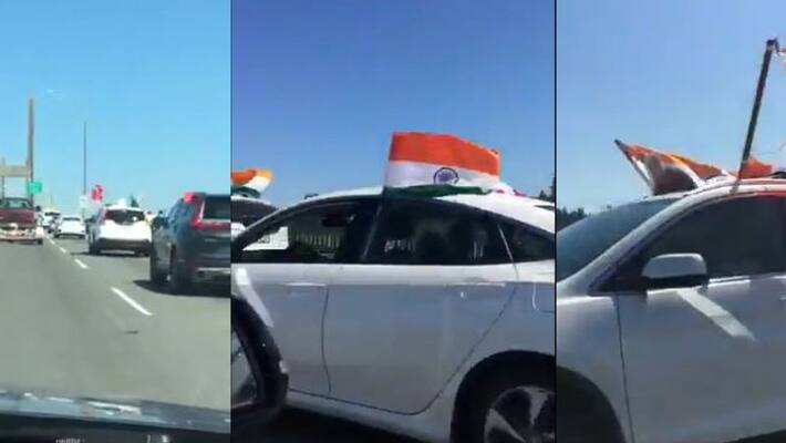 Canada celebrates India Independence Day with a Tiranga Car Rally ALB Canada celebrates India Independence Day with a Tiranga Car Rally ALB