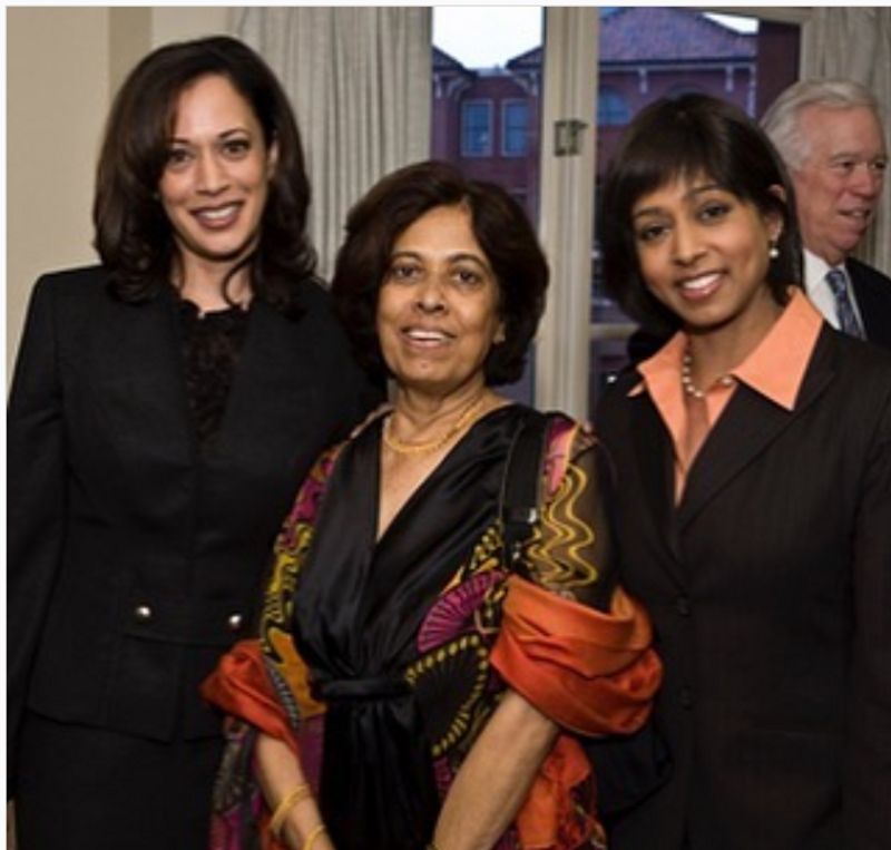kamala harris mother father fake picture viral on social media kpt