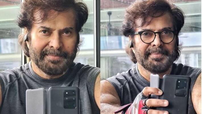 Malayalam Superstar Mammoottys Post Workout Selfies take from this phone Malayalam Superstar Mammoottys Post Workout Selfies take from this phone