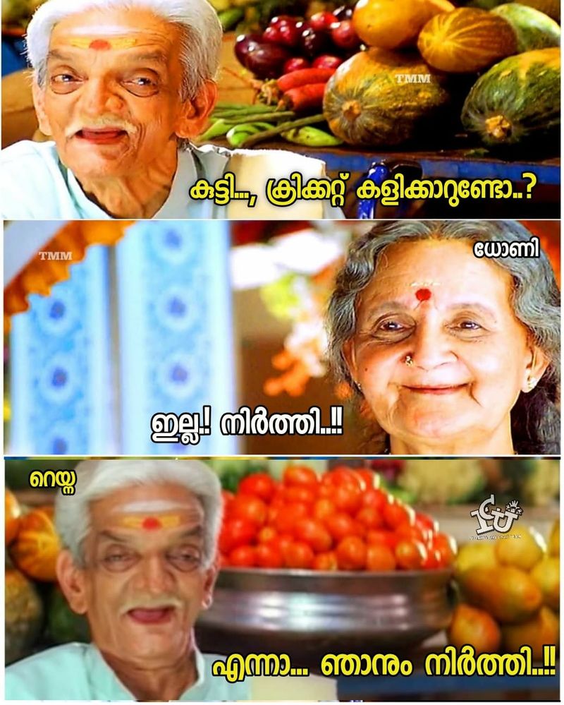 troll on dhoni retirement in international cricket