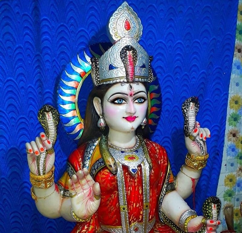 প্রতি মাসের কৃষ্ণা একাদশী তিথিতে চাঁদ সদাগর মনসার পুজো করতে সম্মত হন। কিন্তু মনসা তাঁকে যে কষ্ট দিয়েছিলেন, তা তিনি সম্পূর্ণ ক্ষমা করতে পারেন না। তিনি বাম হাতে প্রতিমার দিক থেকে মুখ ফিরিয়ে মনসাকে পুজো করতে থাকেন। মনসা অবশ্য তাতেই সন্তুষ্ট হন। 