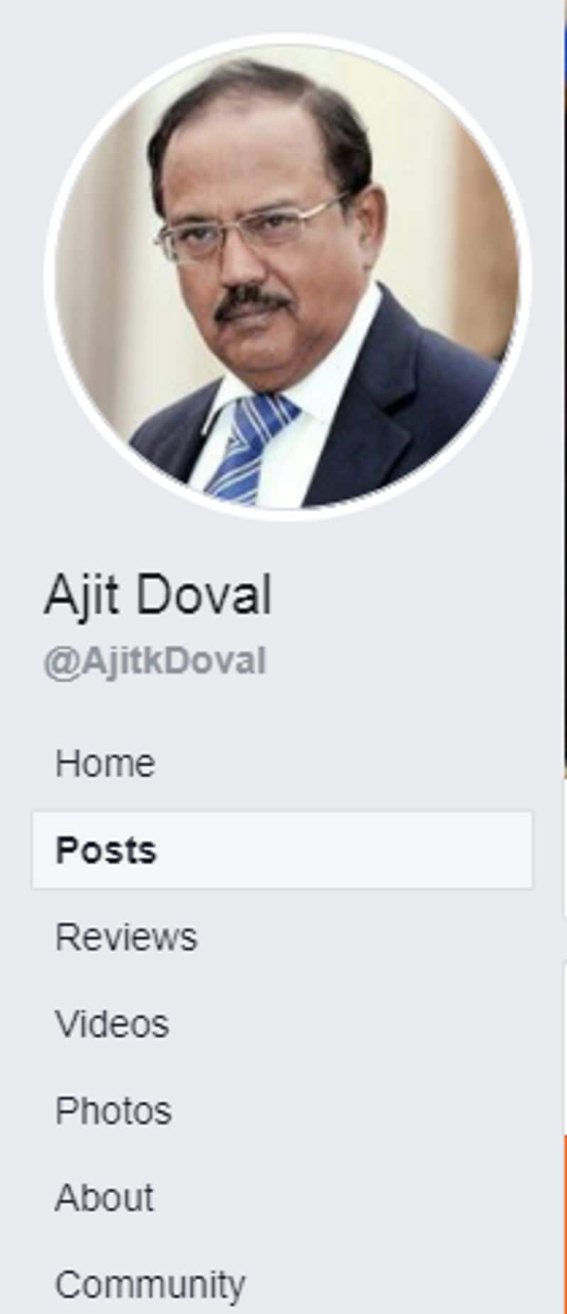 Is it NSA Ajit Doval posted egyptian flag in Independence day wishes