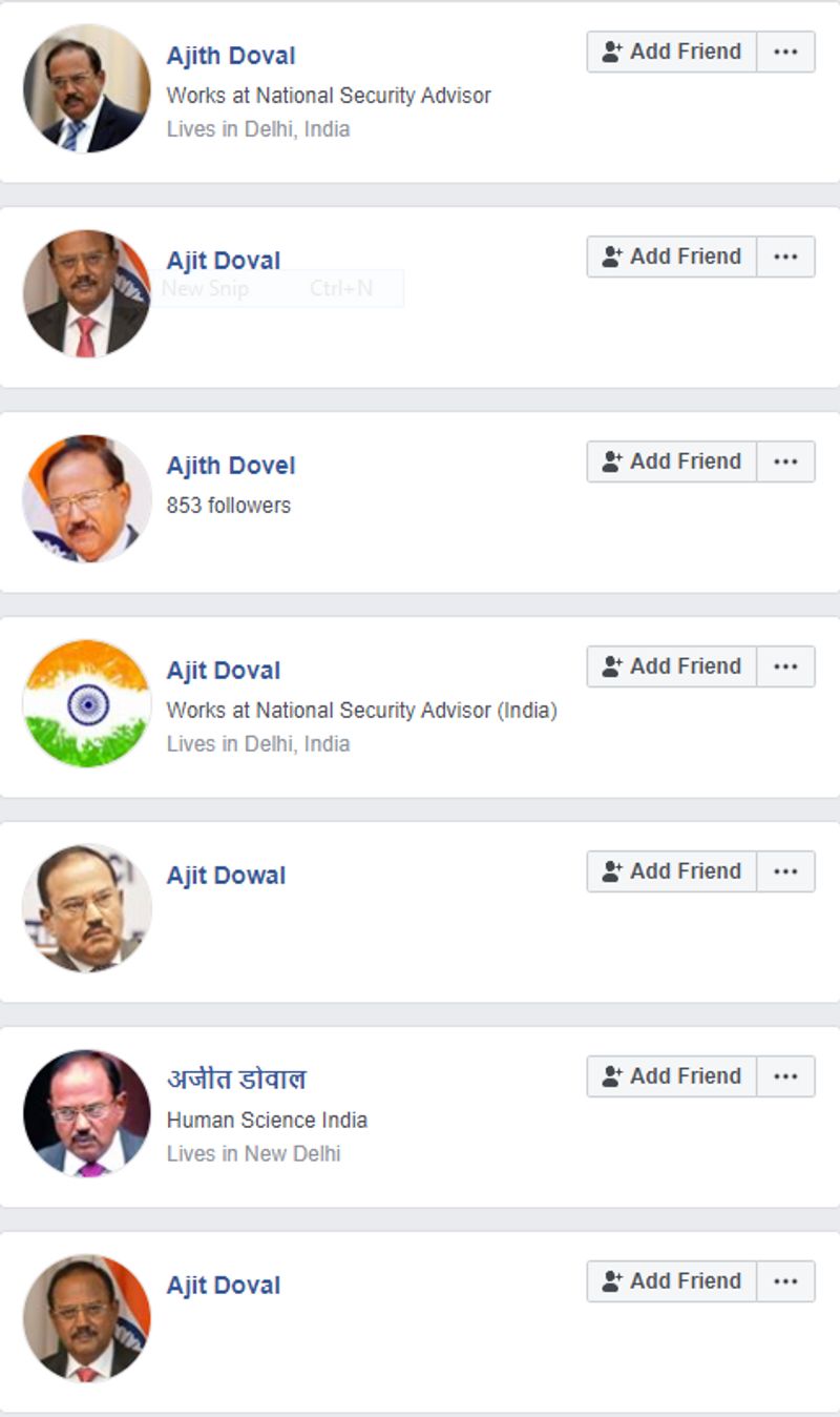 Is it NSA Ajit Doval posted egyptian flag in Independence day wishes