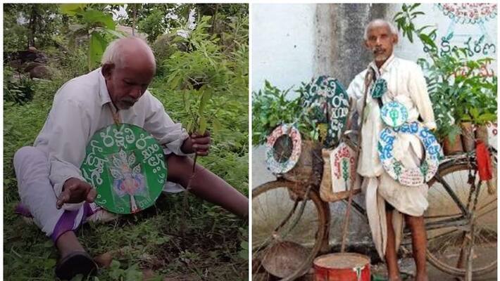man who planted more than 1 crore trees and bags Padmashri man who planted more than 1 crore trees and bags Padmashri