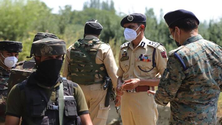 terrorist fired pistol shots at a police party near lazibal anantnag terrorist fired pistol shots at a police party near lazibal anantnag