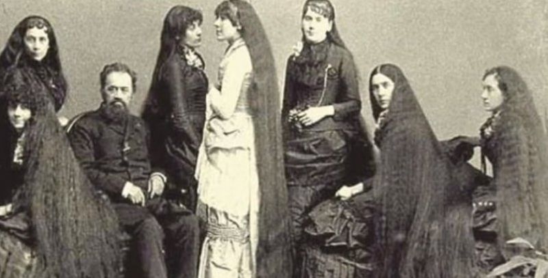 life of seven Seven Sutherland Sisters photos