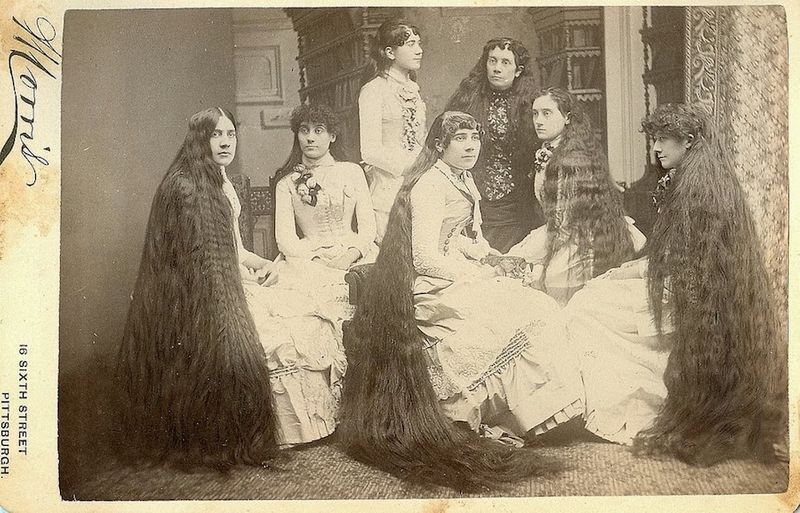 life of seven Seven Sutherland Sisters photos