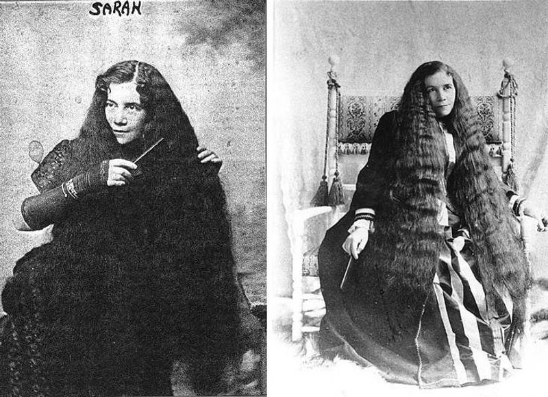 life of seven Seven Sutherland Sisters photos
