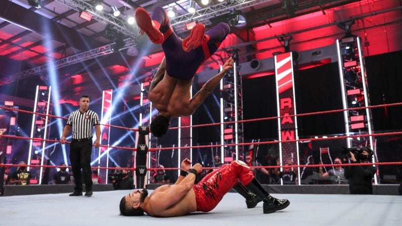 Montez Ford defeated Andrade
