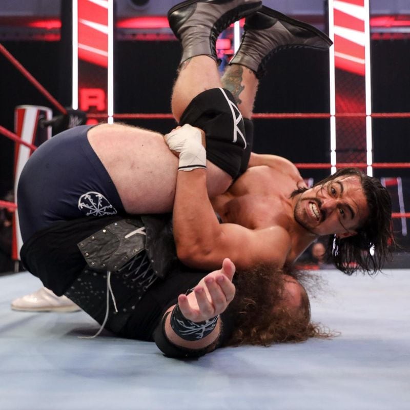 Angel Garza defeated Ivar