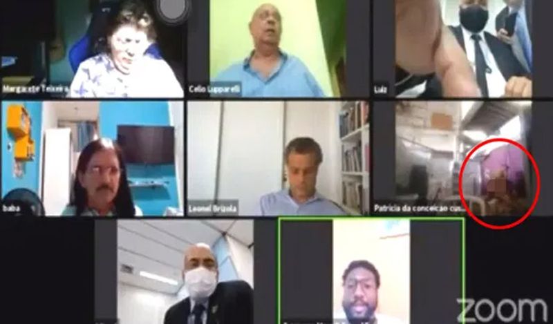 Couple caught having sex during zoom meeting forget to turn of camera